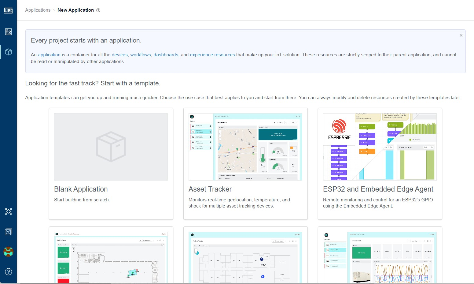 Application Template Overview