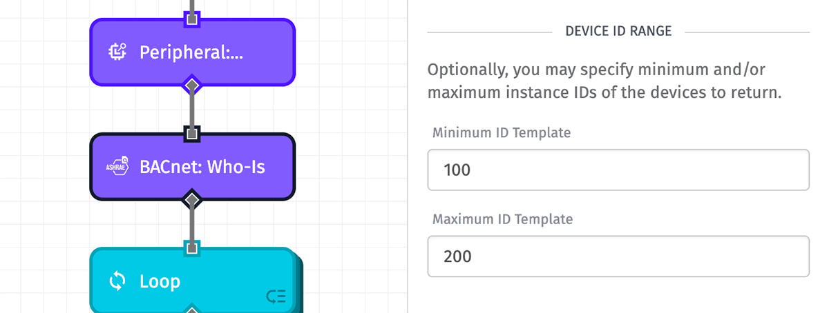 BACnet: Who-Is ID Range