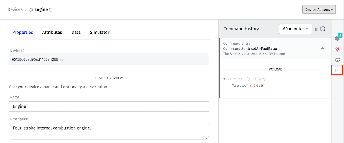 Command History Command History
