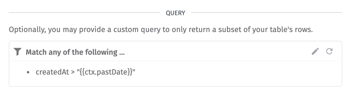 Data Table Simple Query Data Table Simple Query