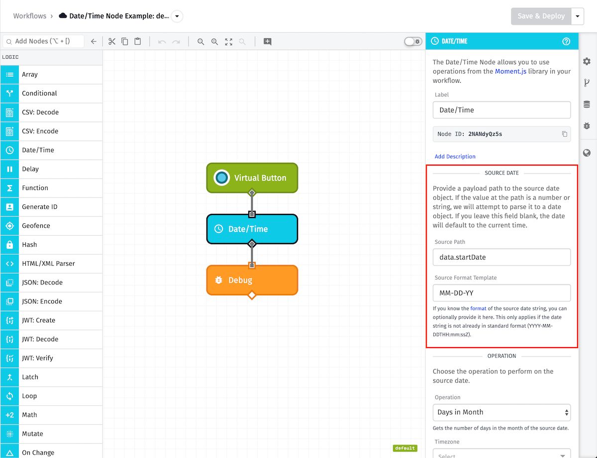 Date/Time Node Source Date Date/Time Node Source Date