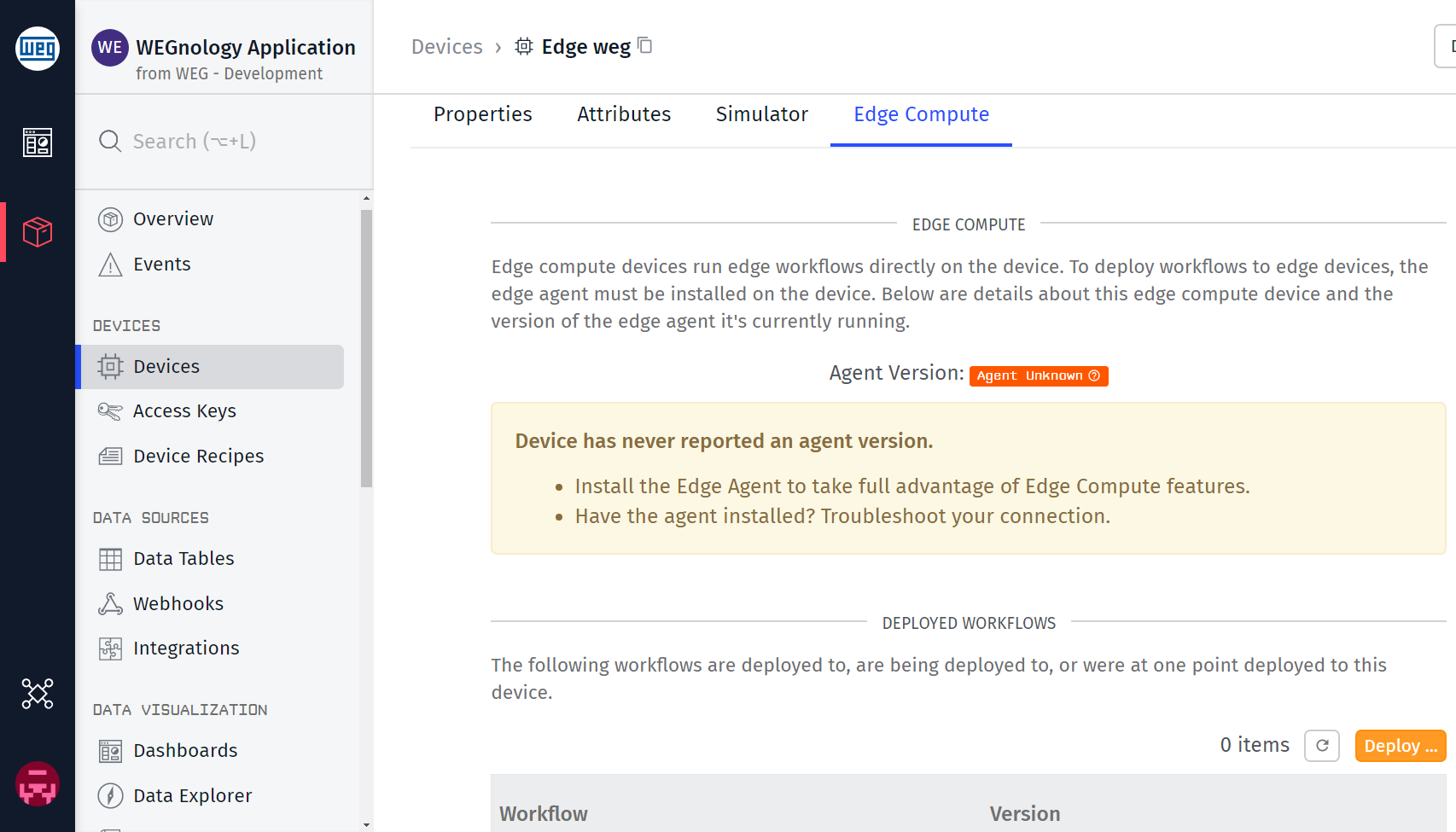 Device Edge Deployments Device Edge Deployments