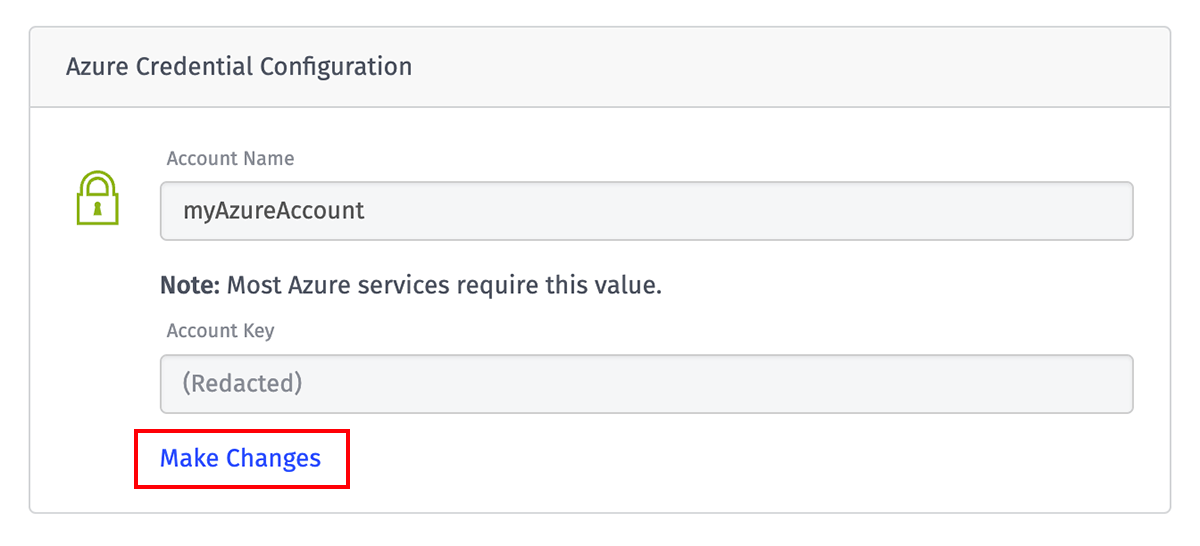Edit Credential Auth Edit Credential Auth