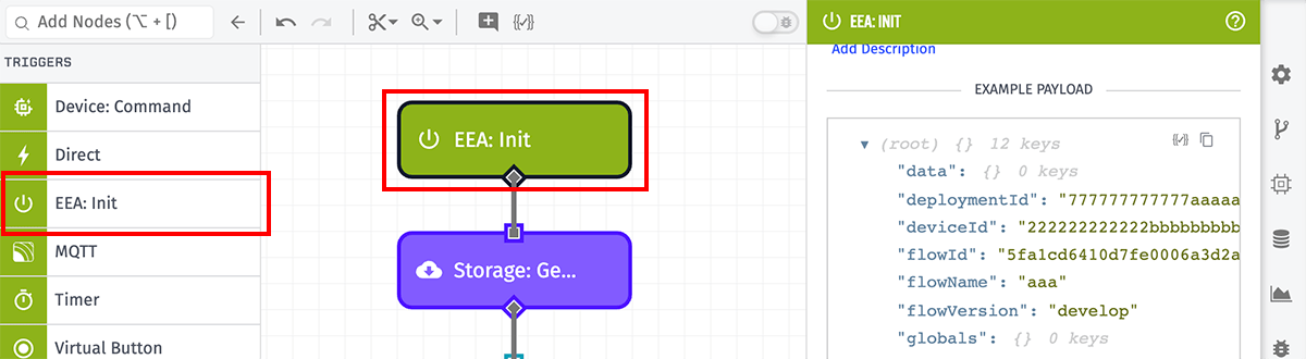 EEA: Init Trigger EEA: Init Trigger