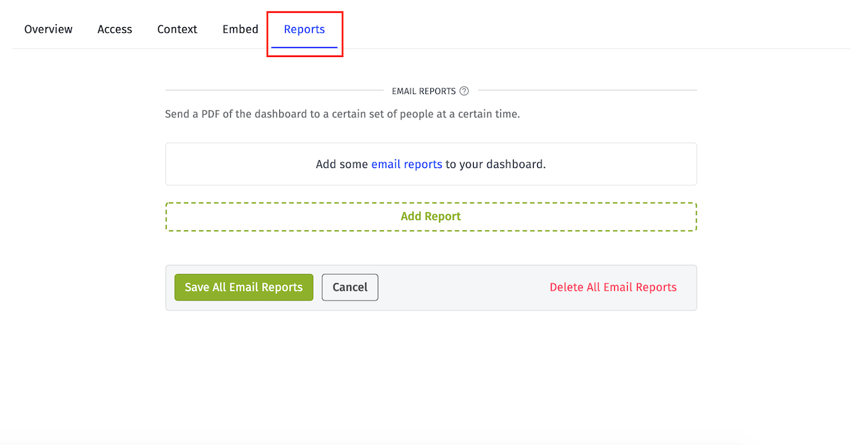 Email Report Email Report