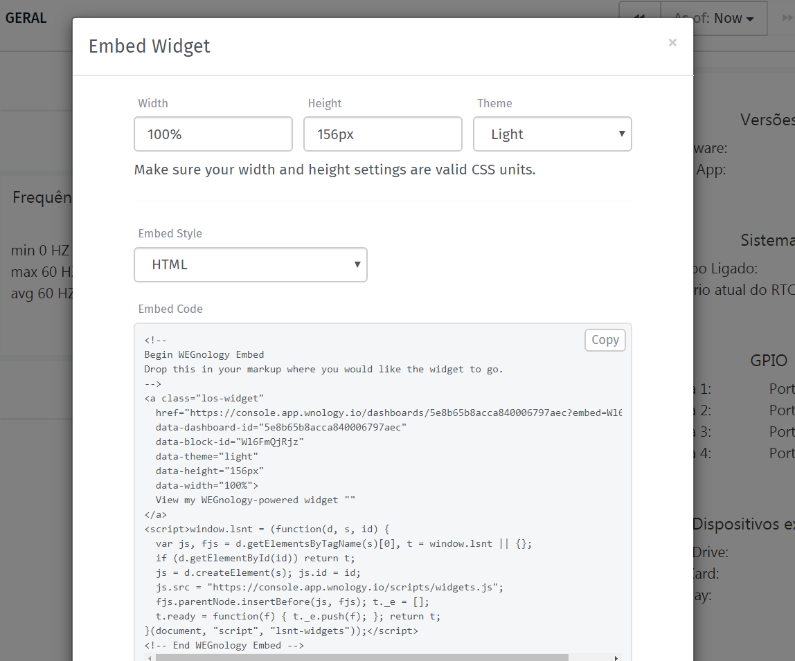 Embed Block Modal Embed Block Modal Checkbox