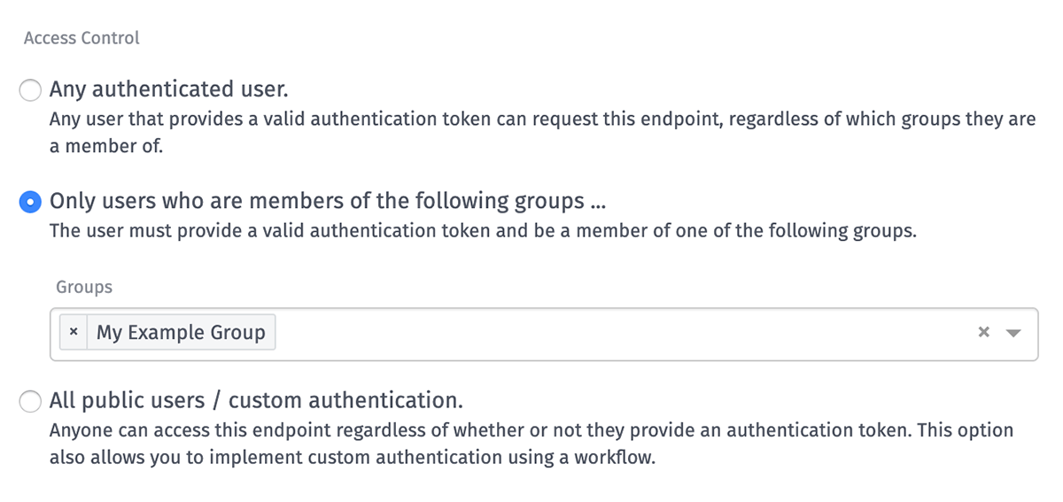 Endpoint Access Control Endpoint Access Control