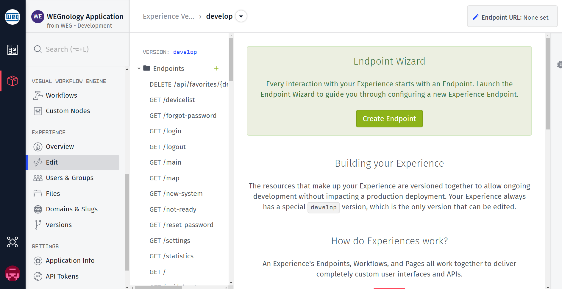 Experience Version Details Experience Version Details