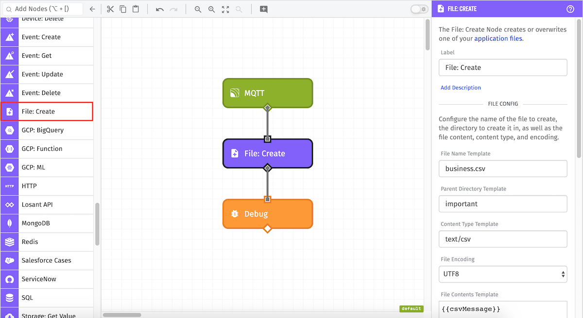 File: Create Node File: Create Node