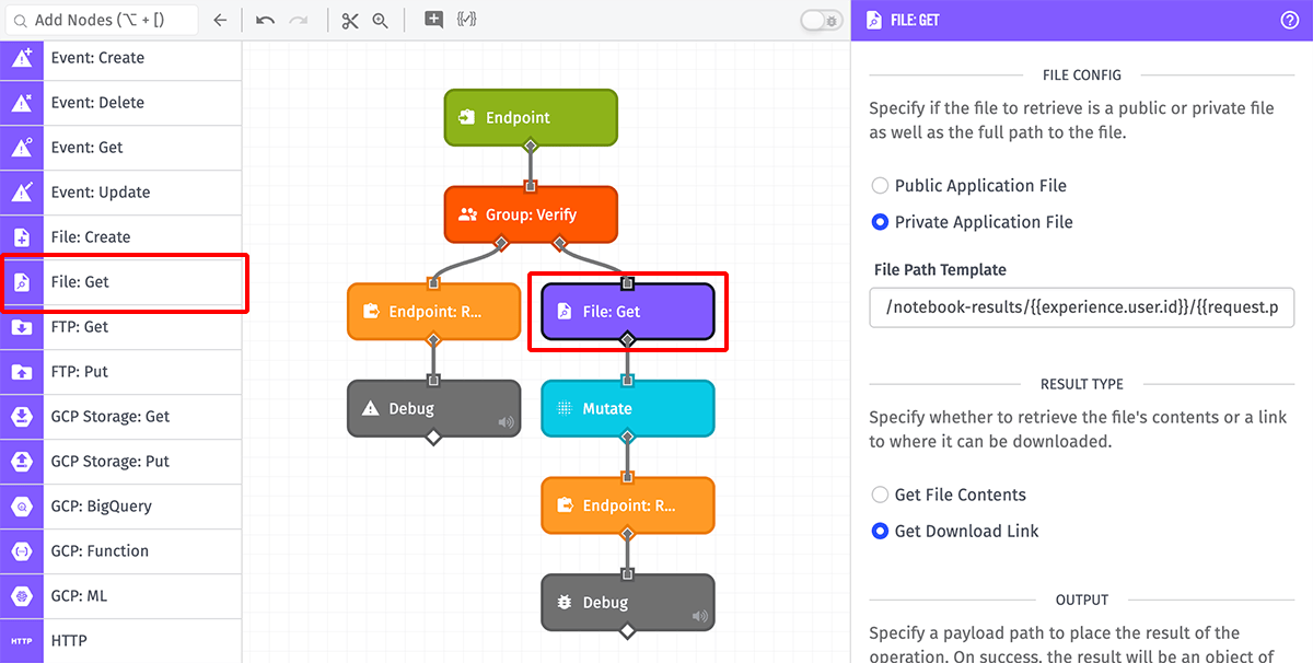 File: Get Node