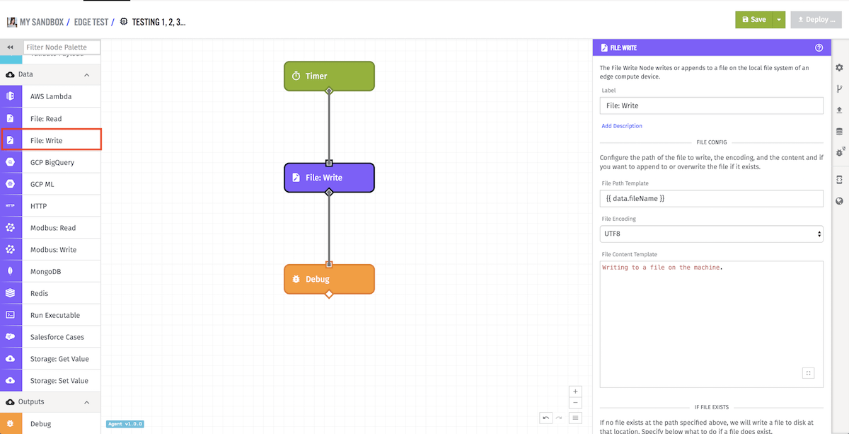 File Write Node File Write Node