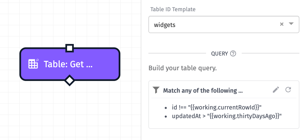Get Rows Query Get Rows Query