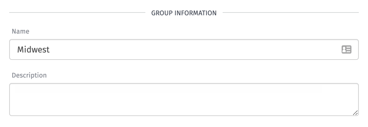 Group Info Group Info