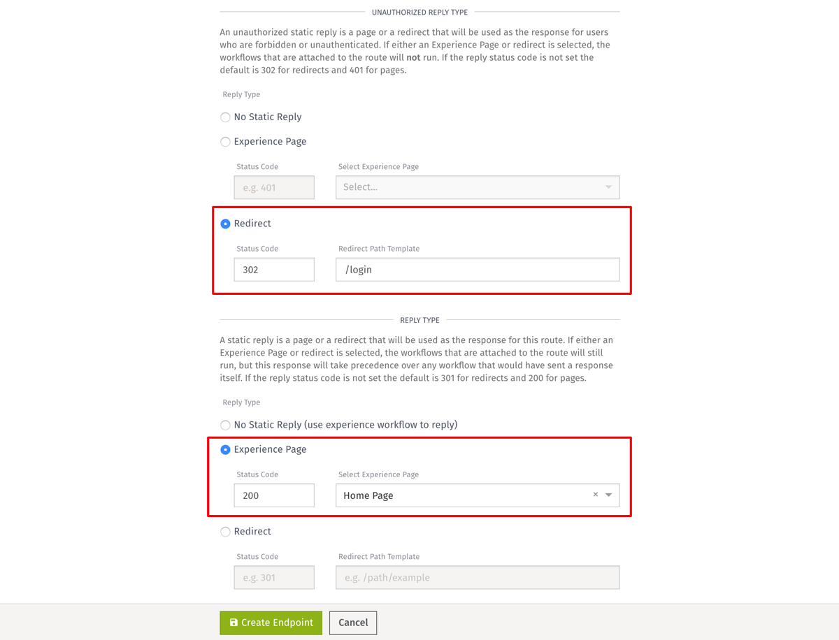 Home Endpoint Static Replies Home Endpoint Static Replies