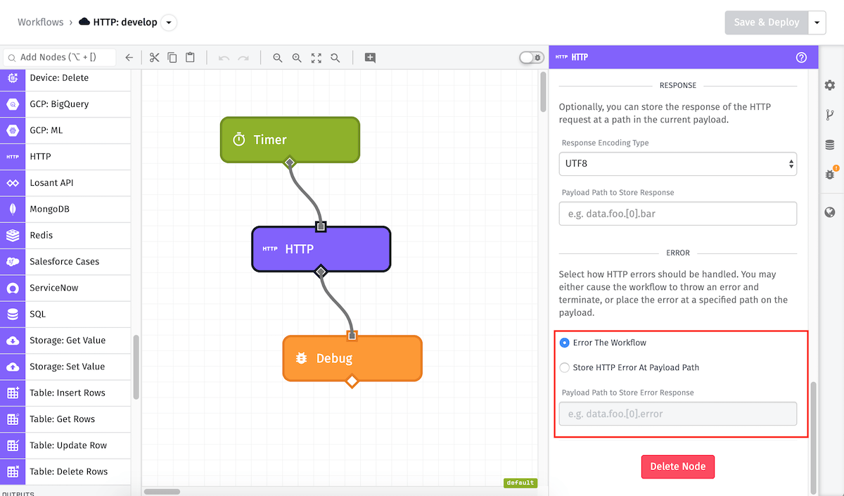 Error Configuration Error Configuration