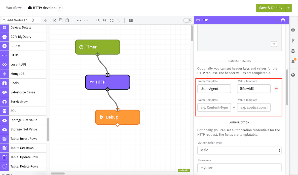 Header Configuration Header Configuration