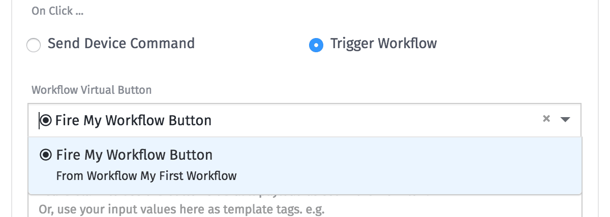 Select Virtual Button Select Virtual Button