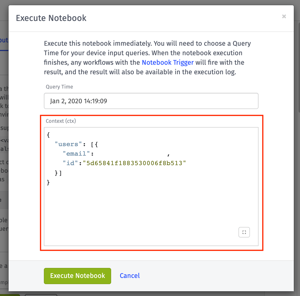 Manual Execution Context Manual Execution Context