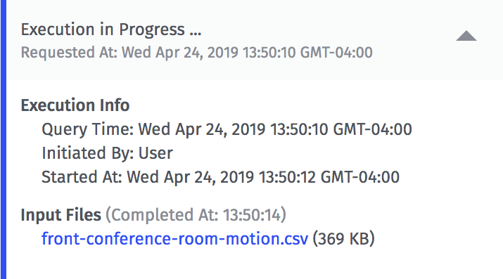 Notebook Execution Processing Notebook Execution Processing