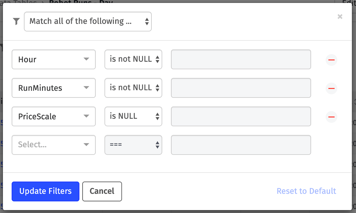 Null Queries