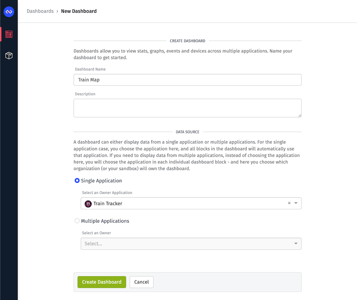 Create Dashboard With Data Source Create Dashboard With Data Source