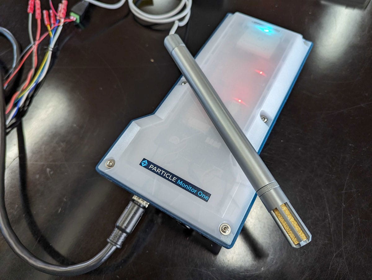 Particle Monitor One Temperature Humidity Sensor Particle Monitor One Temperature Humidity Sensor