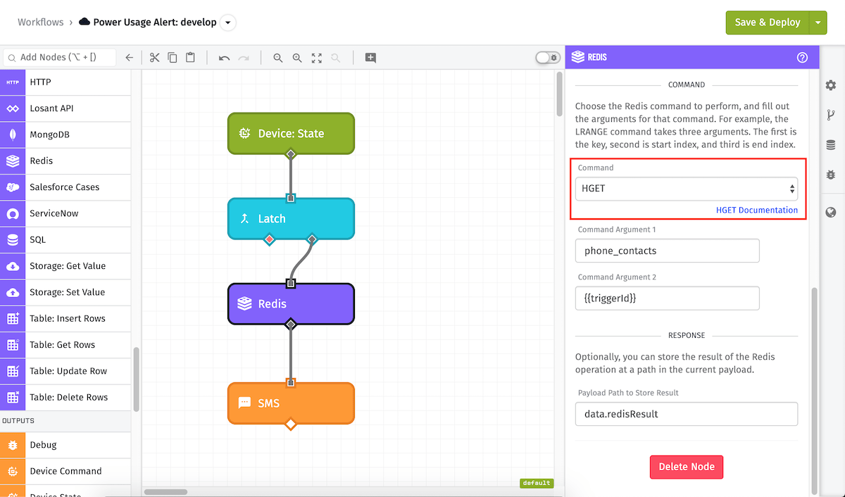 Redis Node Command Redis Node Command
