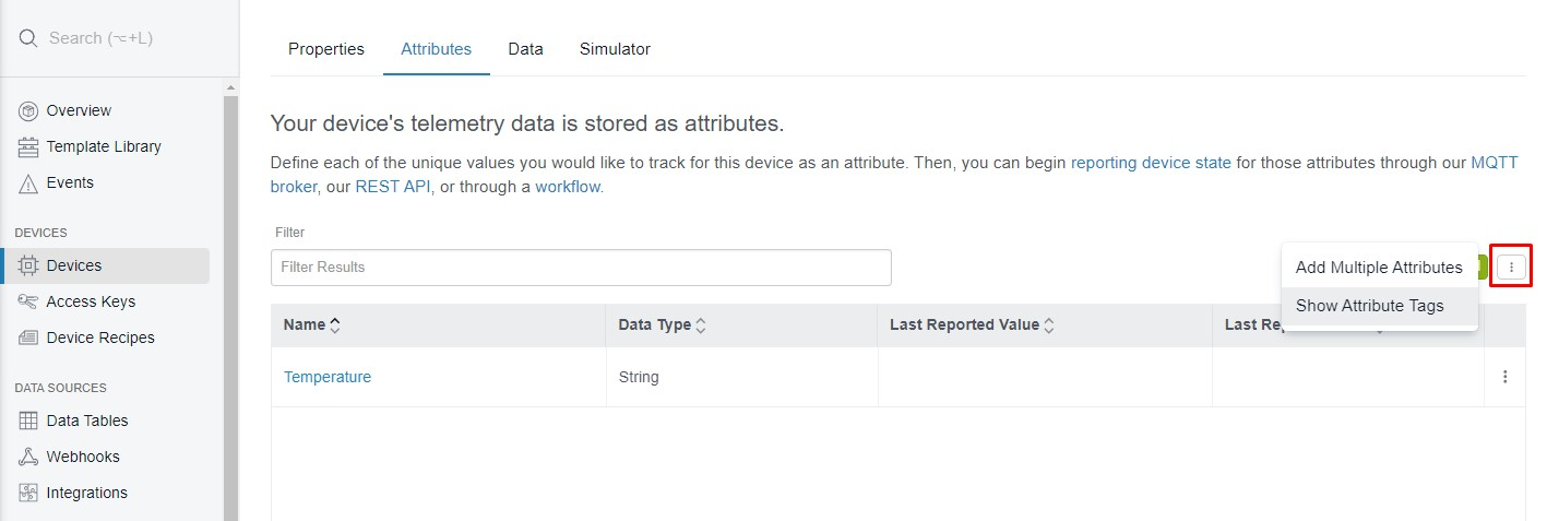Show Attribute Tags Show Attribute Tags