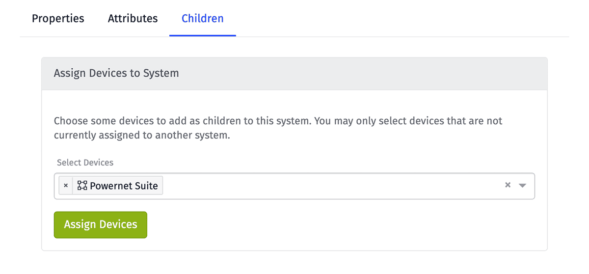 System Add Children System Add Children