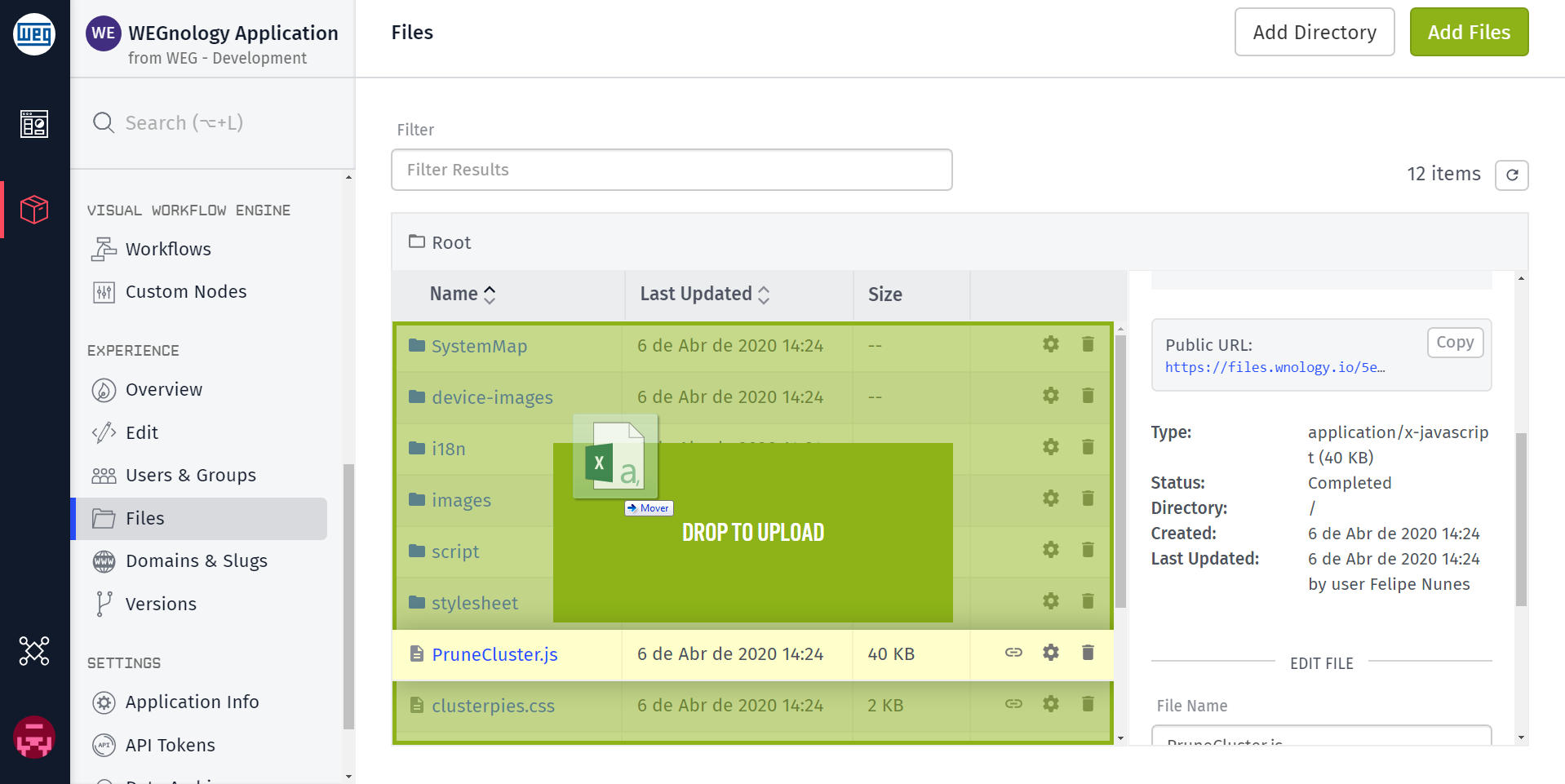 Upload File Upload File