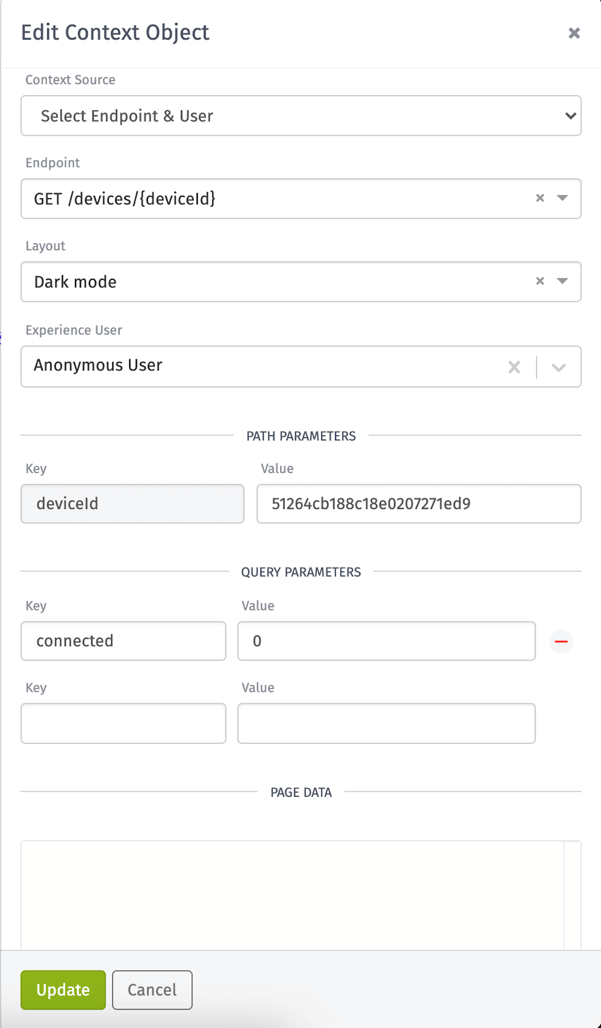 View Select Endpoint User Context View Select Endpoint User Context