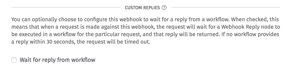 Custom Replies Custom Replies