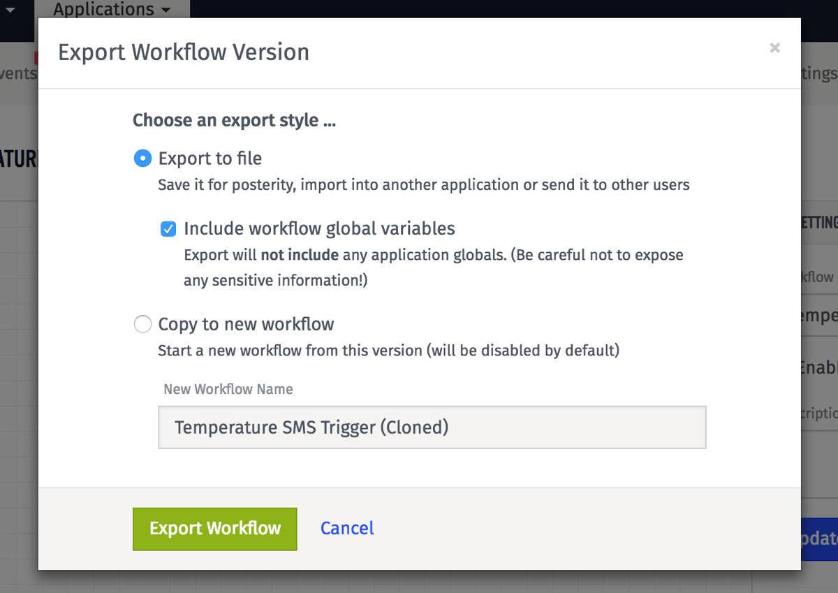 Export Modal Export Modal