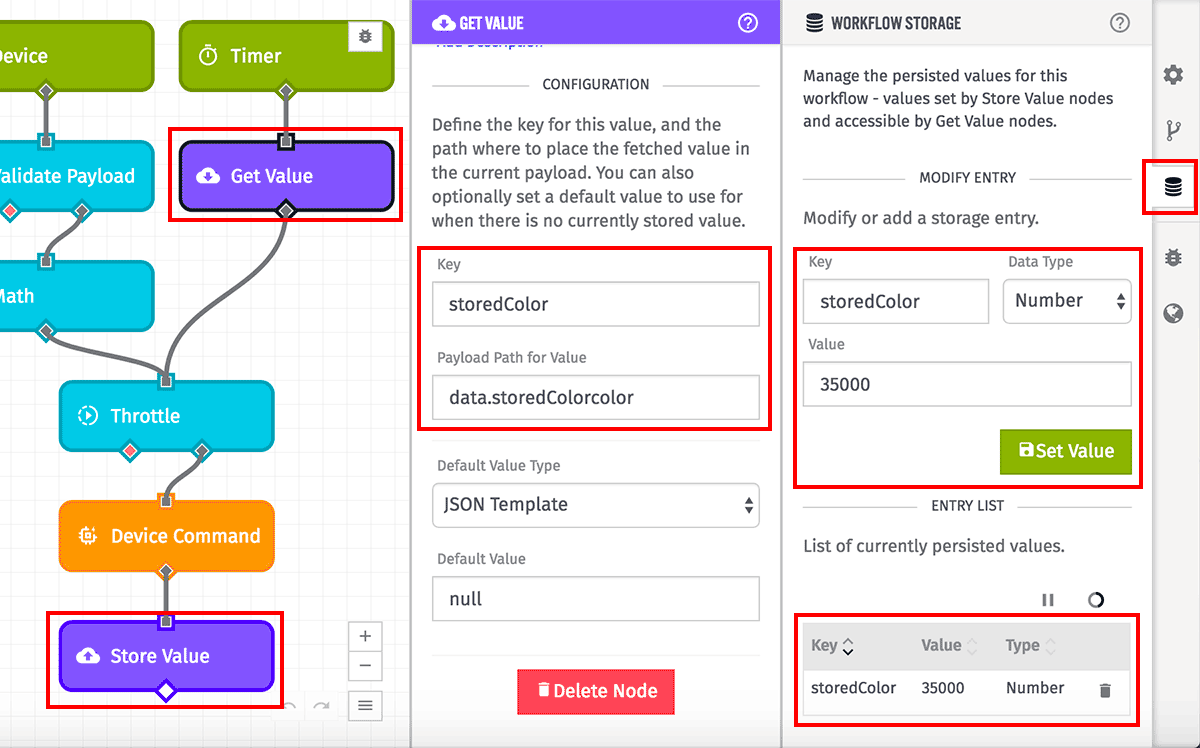 Workflow Storage Workflow Storage